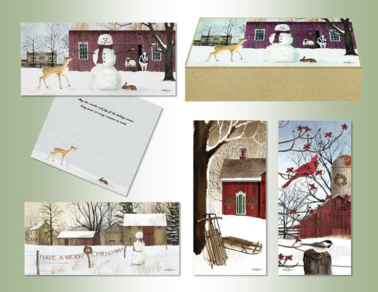 Christmas in the Country - Long Assorted Keepsake 