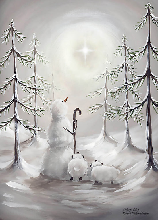 Snowman & Lamb- 