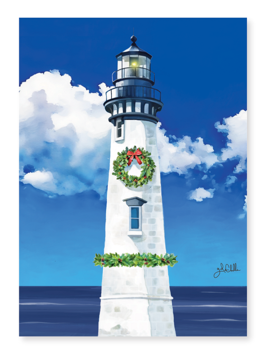 Christmas Lighthouse 