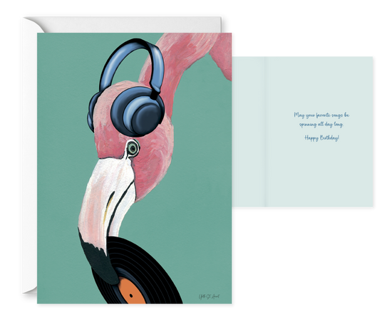 Wild IV. Single Birthday Card 