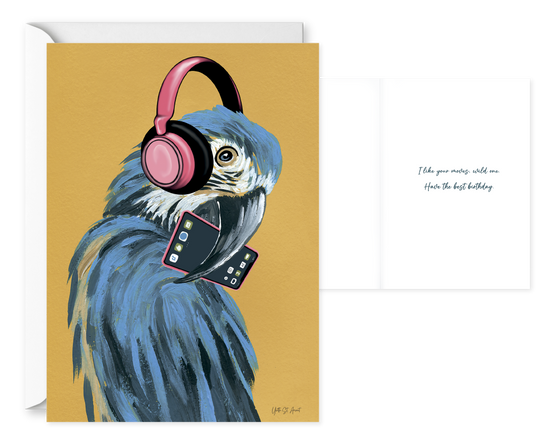 Wild III. Single Birthday Card 