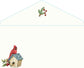 Birdhouse Christmas Basket - Mini Glitter Keepsake 