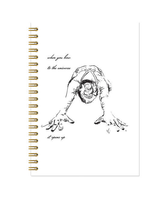 Yoga Blank Lined Journal 90008