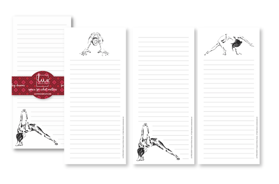Yoga Sketch Notepads 3-Pack 