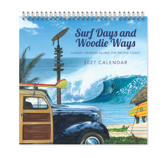 Surf Days and Woodie Ways Calendar 
