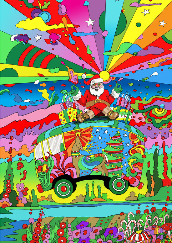 Hippie Bus Santa 44003