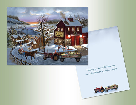 Christmas Village Deluxe Velvet Touch 