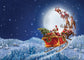 Flying Santa Deluxe Velvet Touch 