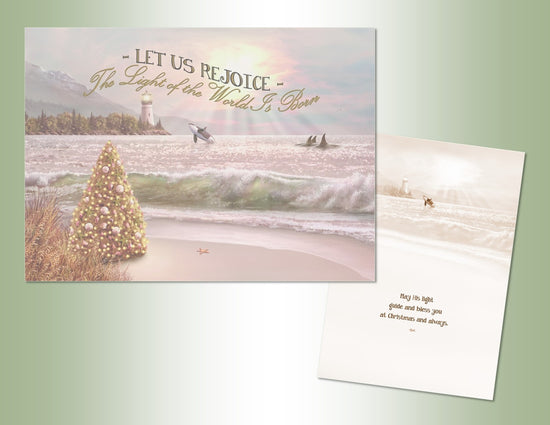 Let Us Rejoice - Embossed Foil 