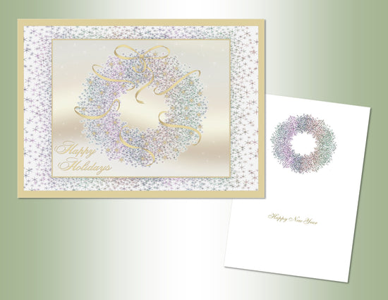 Wreath - Embossed Foil 