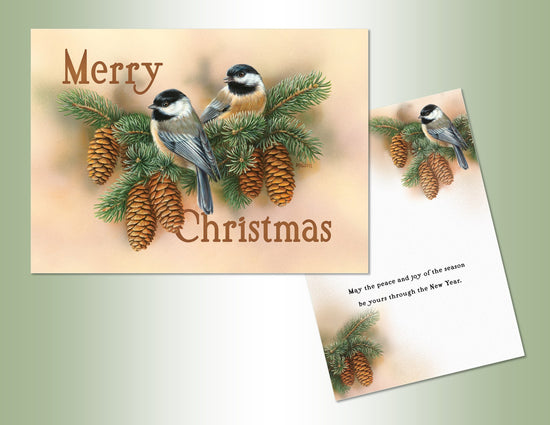 Pine Cone Chickadees - Exceptional Value
