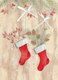 Stockings and Bows - Hand Embellished 