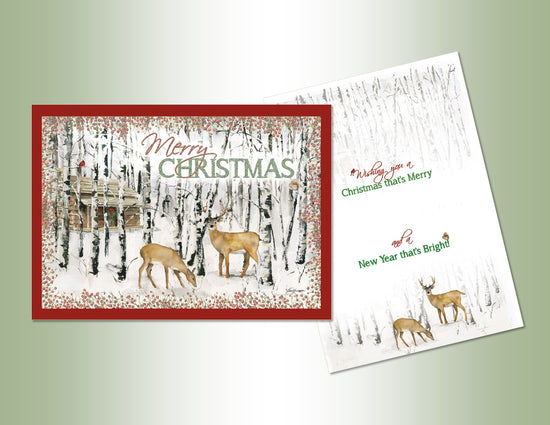 Christmas Cabin - Deluxe Glitter 