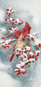Winter Cardinals - Long Glitter 