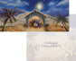 Palms and Manger - Long Glitter 