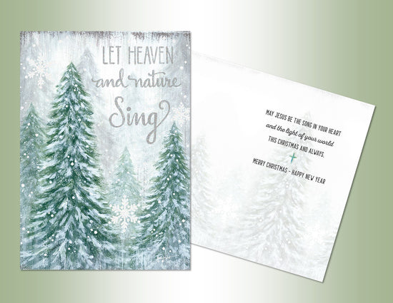 Let Heaven and Nature Sing - Deluxe Glitter 