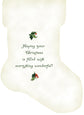 Stocking - Ornament Card 