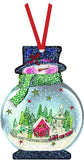 Snowman - Ornament Card 