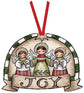 Three JOY Angels - Ornament Card 