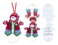 Snowman - Ornament Card 