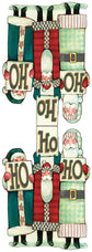 Ho Ho Ho - Ornament Card 