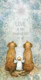 Love Is The Greatest Gift - Mini Long Glitter Keepsake 