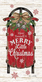 Merry Little Christmas - Mini Long Glitter Keepsake 