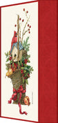 Christmas Birdhouse - Mini Long Glitter Keepsake 