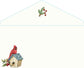 Christmas Birdhouse - Mini Long Glitter Keepsake 