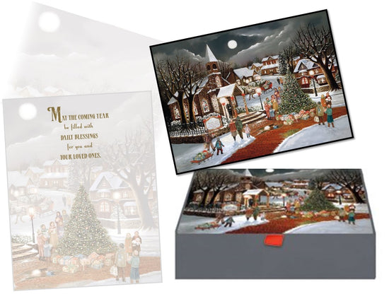 Christmas Spirit - Glitter Keepsake 
