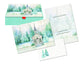 Church in Winter - Glitter Keepsake 